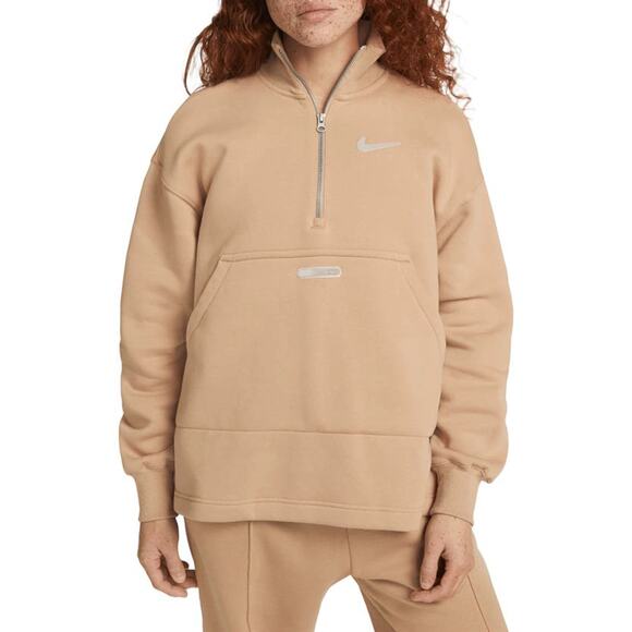 Nike Womens Sportswear Swoosh Half Zip Pullover Size Medium - Picture 9 of 9